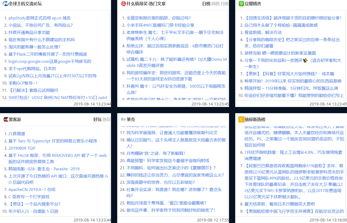 全新整合热搜榜内容系统聚合源码-资源网站