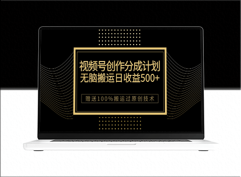 最新视频号创作分成计划_100%搬运过原创技巧-资源网站