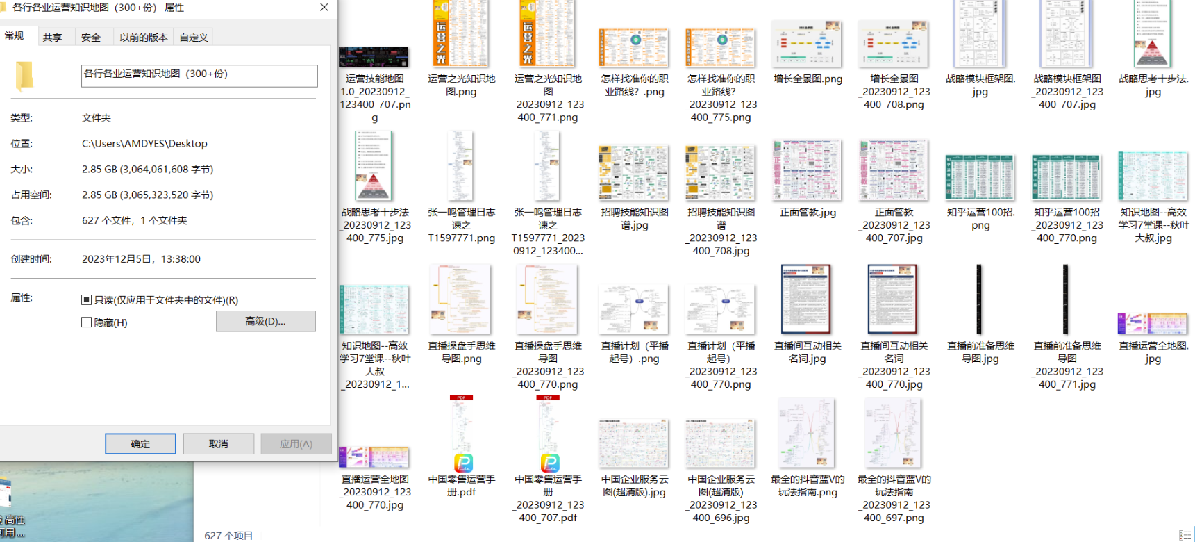 300份各行各业运营知识地图