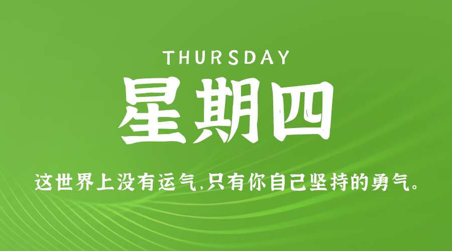 4月11日_星期四_在这里每天60秒读懂世界！-资源网站