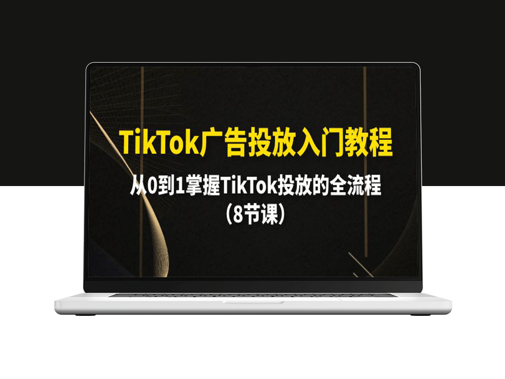 TikTok广告投放实战指南：零基础到精通全流程-资源网站