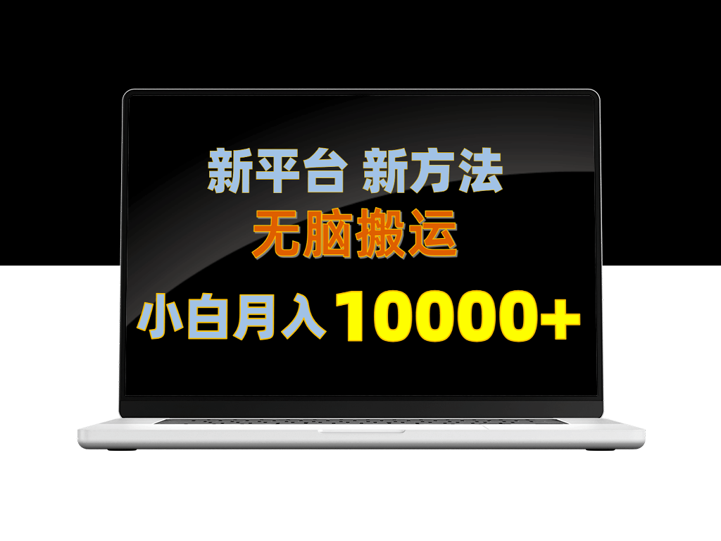 新平台新方法_无脑搬运_月赚10000+小白也能快速上手-资源网站