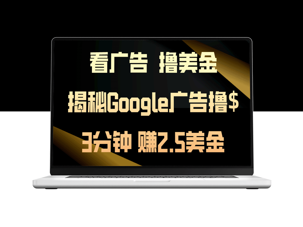 Google广告赚钱：轻松观看_快速获利_日入200美金-资源网站