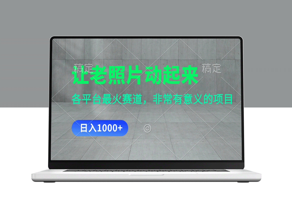 爆款老照片动效玩法：一天收入破千_全面解密各平台热门趋势