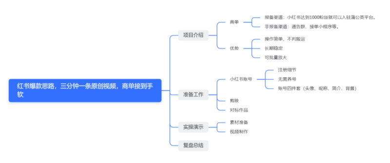 小红书新商单玩法：涨粉的三分钟视频_适合小白无负担搬运