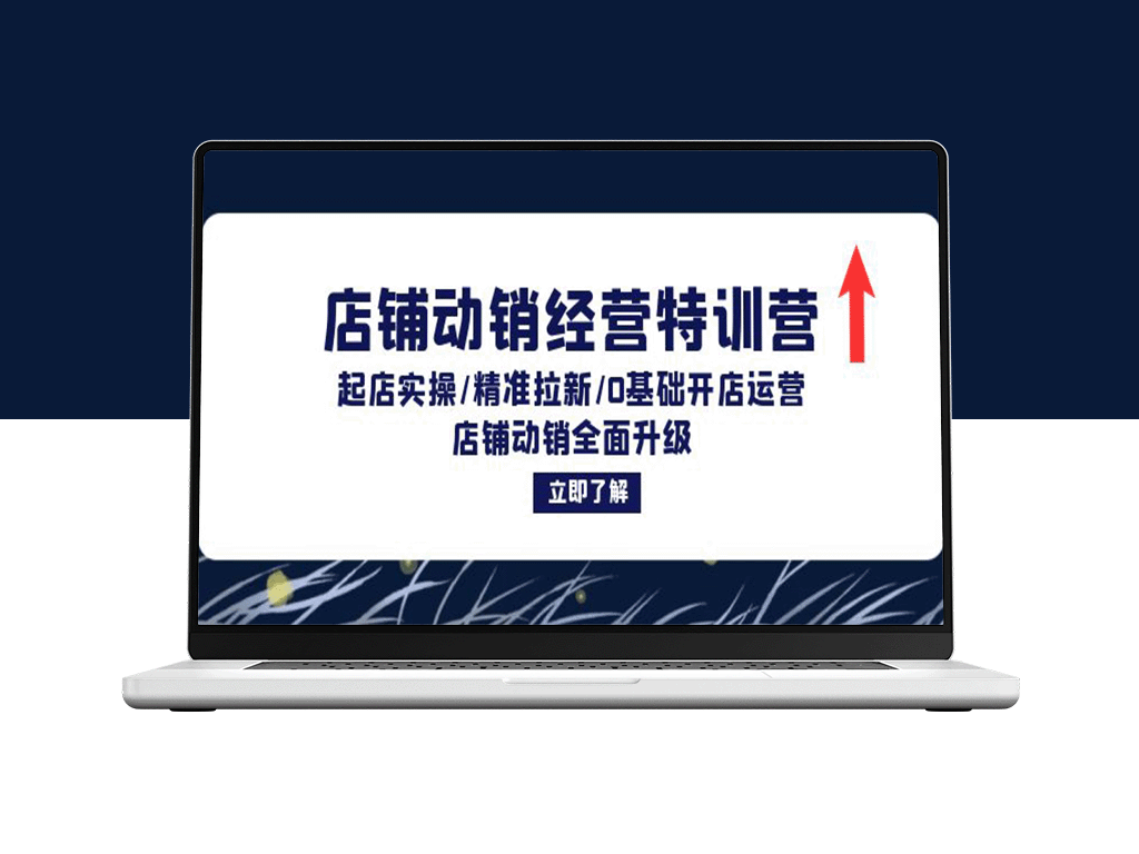 店铺动销全攻略：从零基础到精准获客_全方位提升运营效能